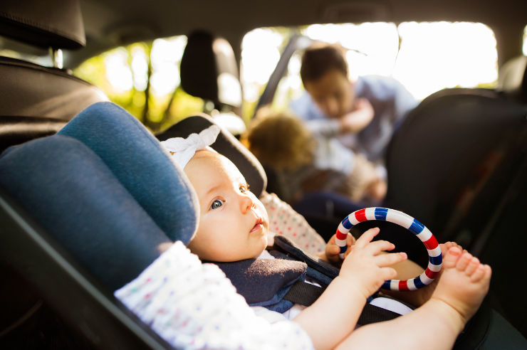 Baby in car seat | Car Insurance | An Post Insurance