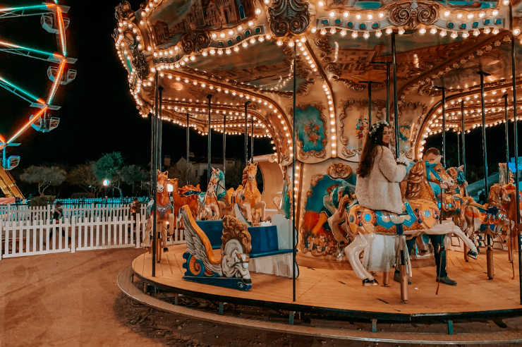 Festive merry go round | Visit Santa in Ireland | An Post Insurance