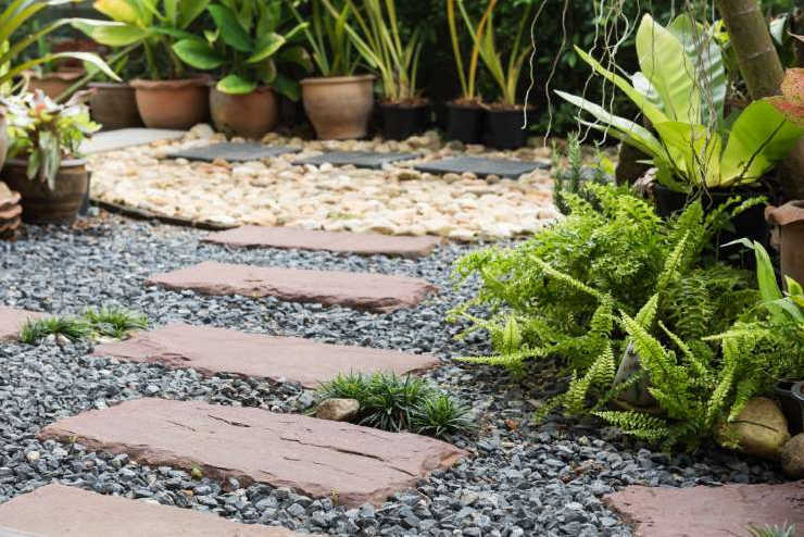 Stone path in a garden | Home Insurance | An Post Insurance